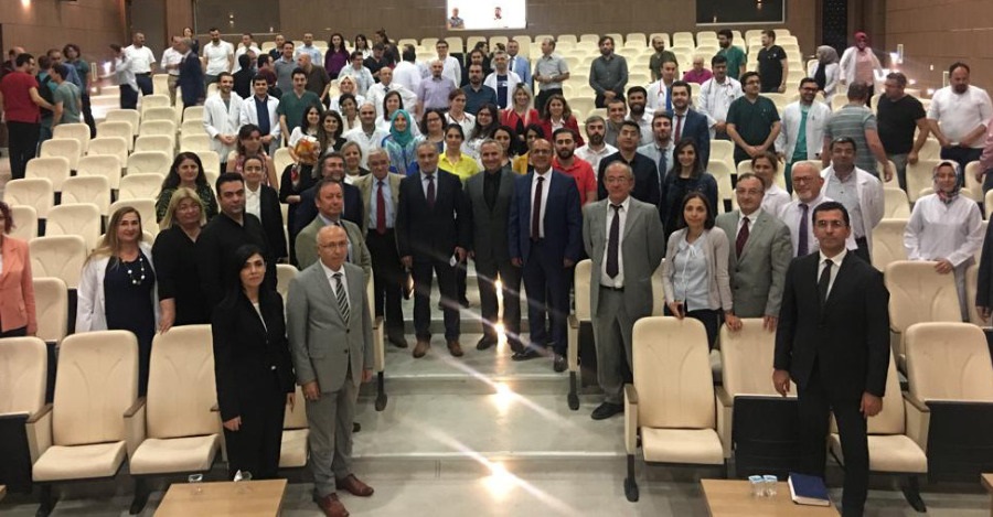 REKTÖR KARADAĞ ÜNİVERSİTEMİZ TIP FAKÜLTESİ VE HASTANESİNİ ZİYARET ETTİ