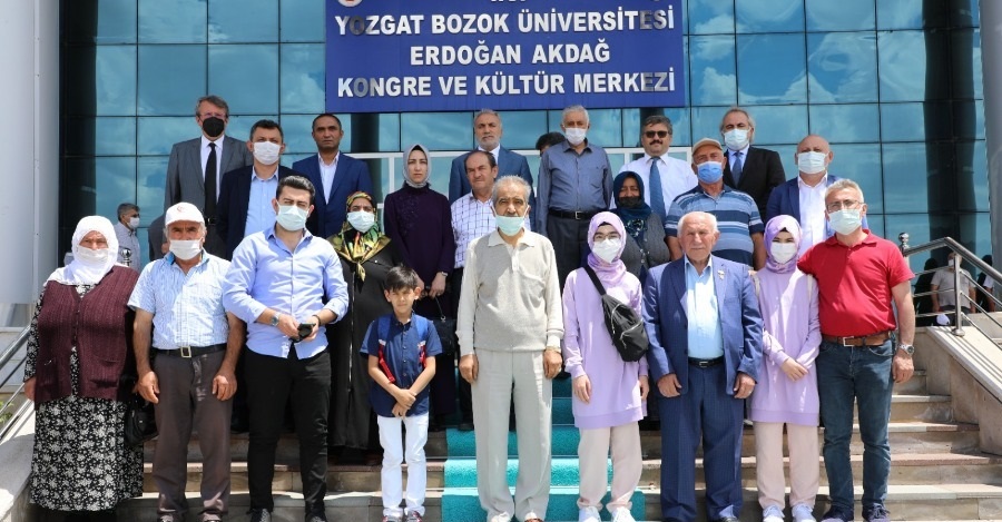 15 TEMMUZ ŞEHİT AİLELERİ ÜNİVERSİTEMİZDE