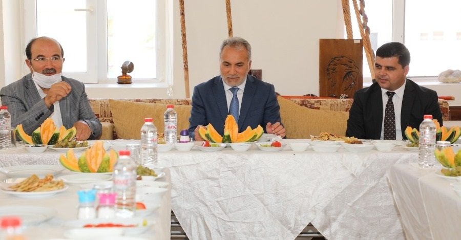 REKTÖRÜMÜZ PROF. DR AHMET KARADAĞ AYDINCIK İLÇESİNDE