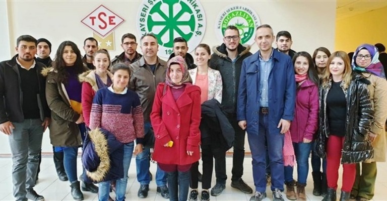 BOĞAZLIYAN MYO GIDA İŞLEME BÖLÜMÜ TEKNİK GEZİ DÜZENLEDİ