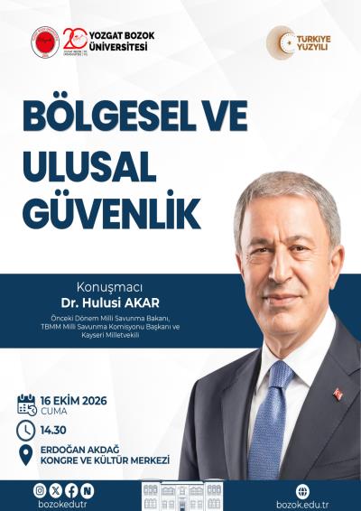 Bölgesel ve Ulusal Güvenlik