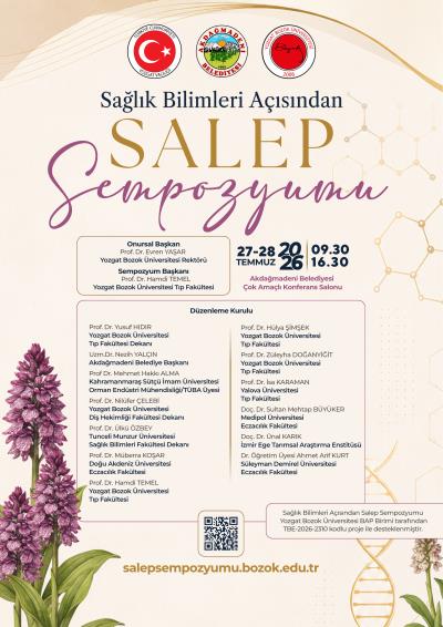 Sağlık Bilimleri Açısından Salep Sempozyumu