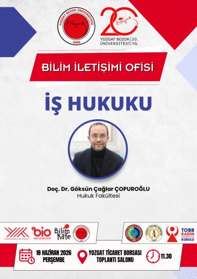 Bilim İletişimi Ofisi - İş Hukuku