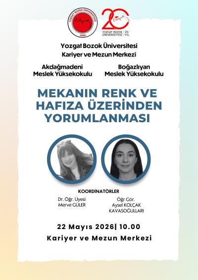 Mekanın Renk ve Hafıza Üzerinden Yorumlanması