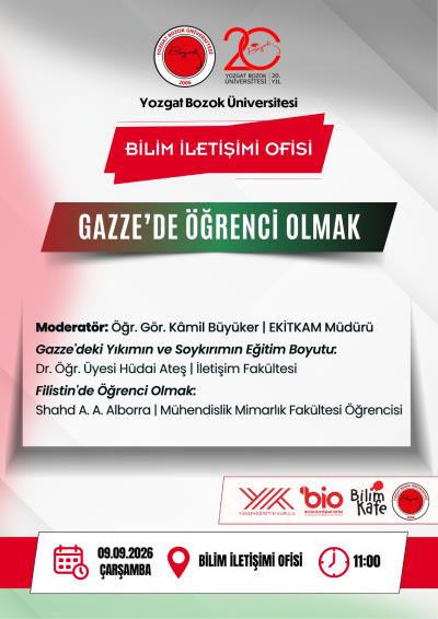Bilim İletişimi Ofisi - Gazze
