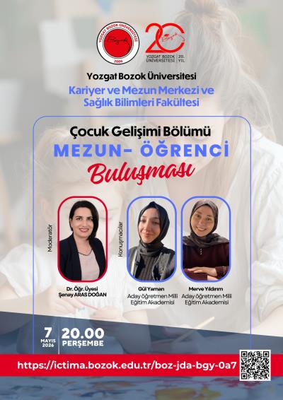 Çocuk Gelişimi Bölümü Mezun - Öğrenci Buluşması