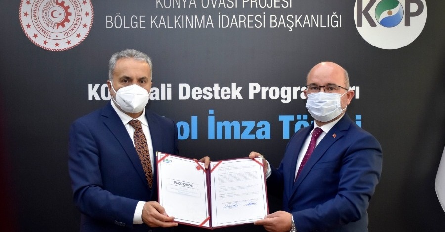 “KOP BÖLGESİNDE ENDÜSTRİYEL KENEVİR EĞİTİM PROJESİ” İÇİN İMZALAR ATILDI